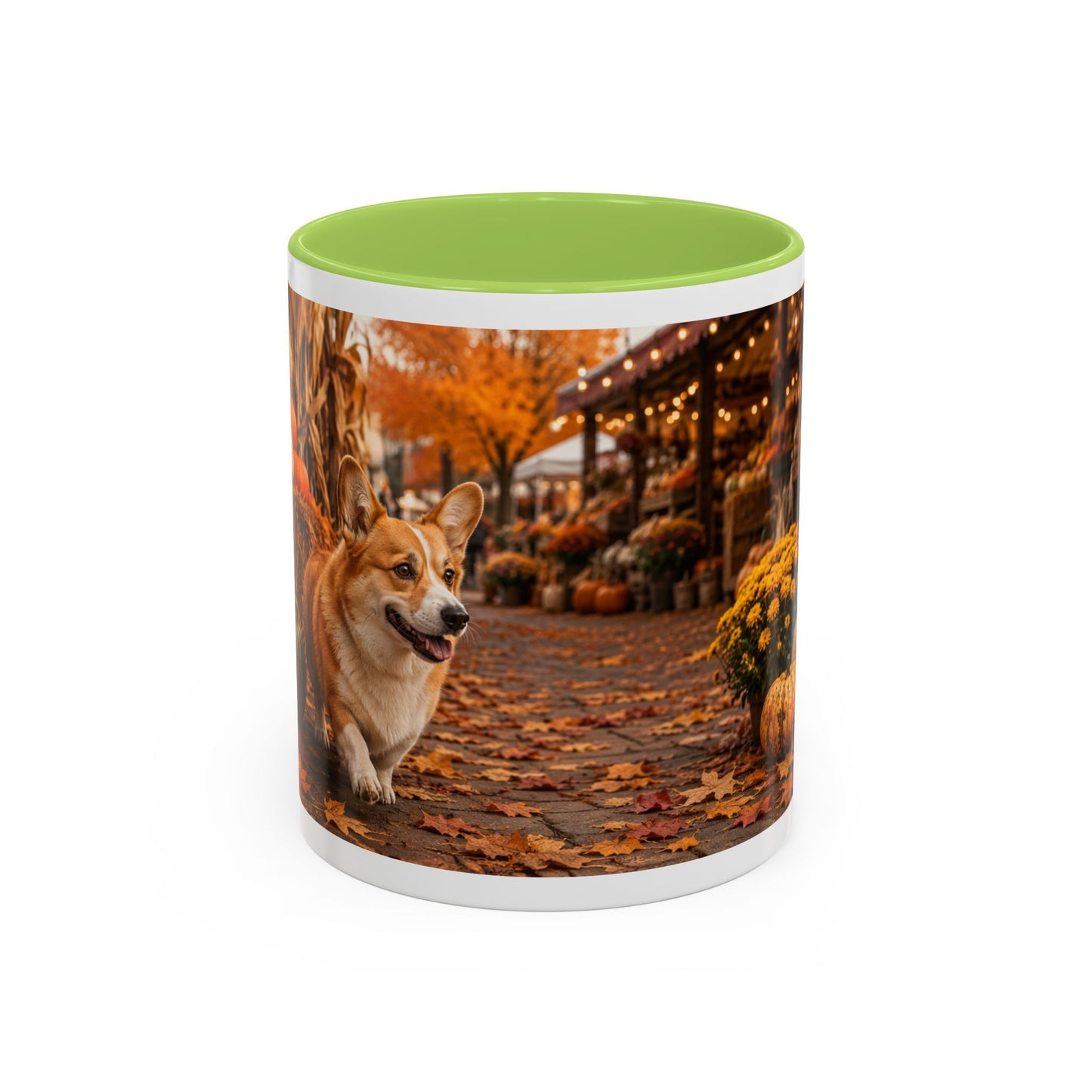 Corgi Fall Holiday Coffee Mug (11oz)