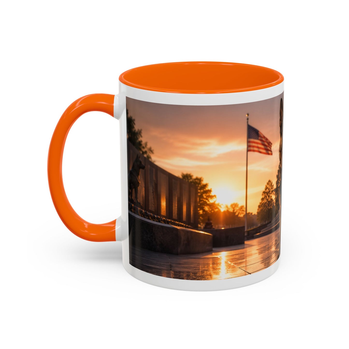 Patriotic K9 Police Dog Coffee Mug (11oz)