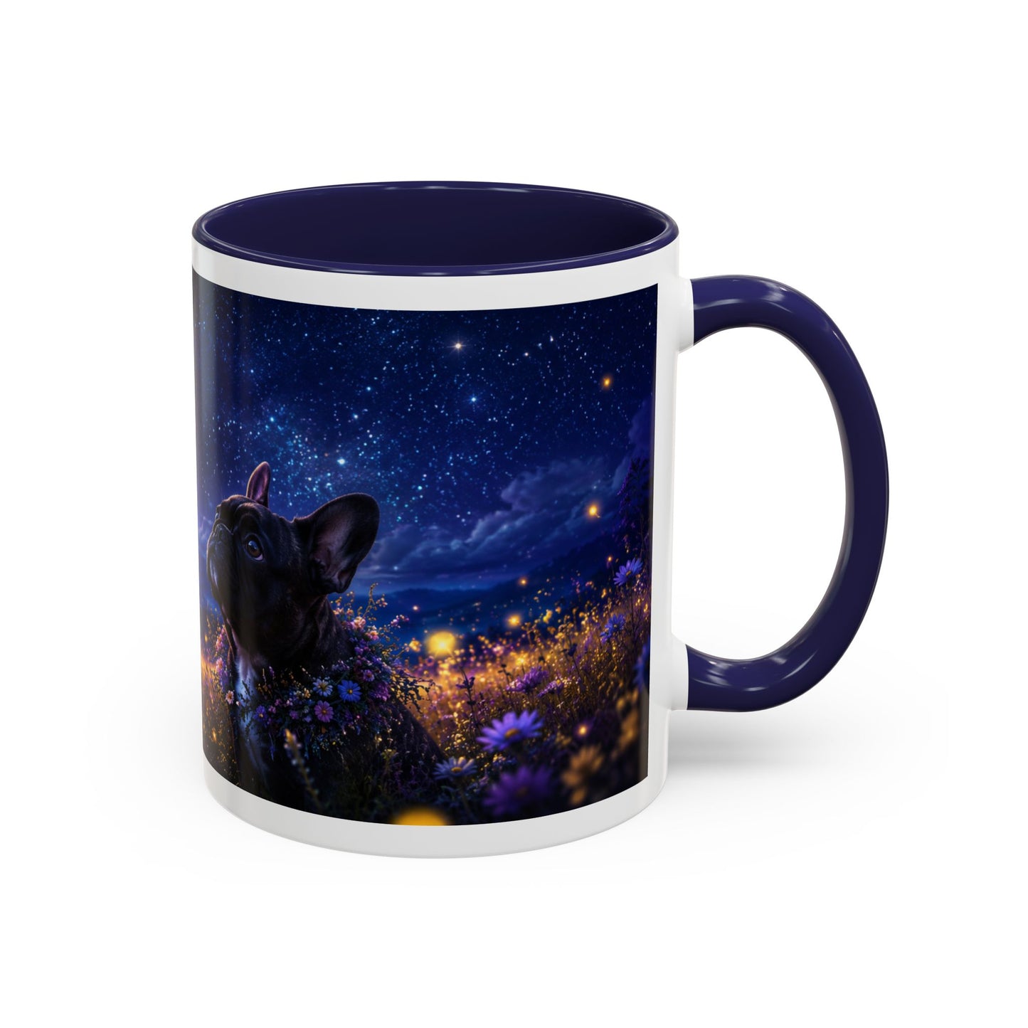 Starry Night French Bulldog Coffee Mug  (11oz)