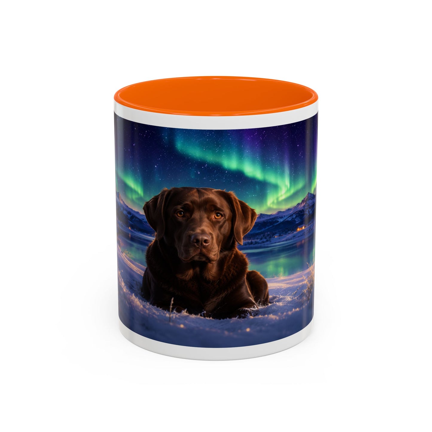 Chocolate Lab Aurora Coffee Mug (11oz)
