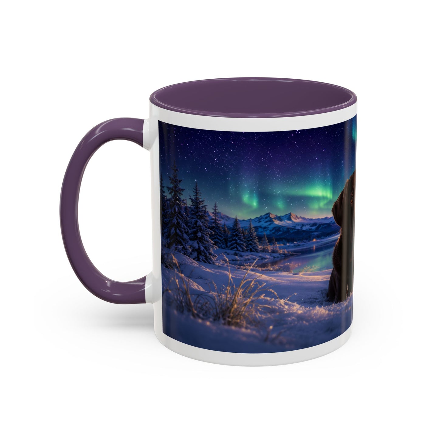Chocolate Lab Aurora Coffee Mug (11oz)