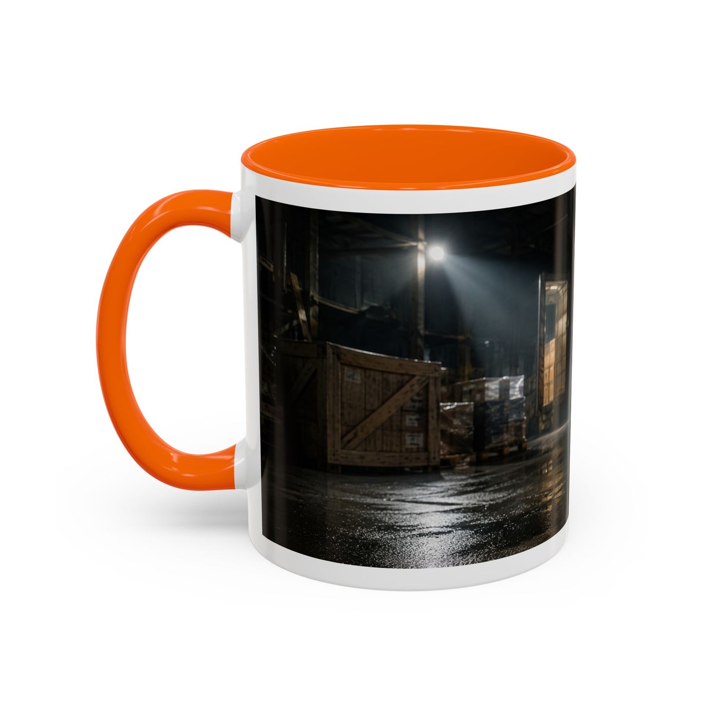 German Shepherd Police Dog Accent Mug (11oz)