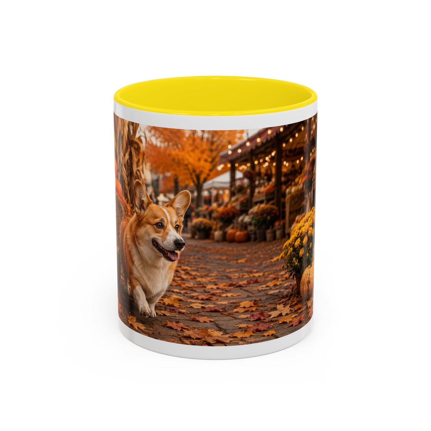 Corgi Fall Holiday Coffee Mug (11oz)