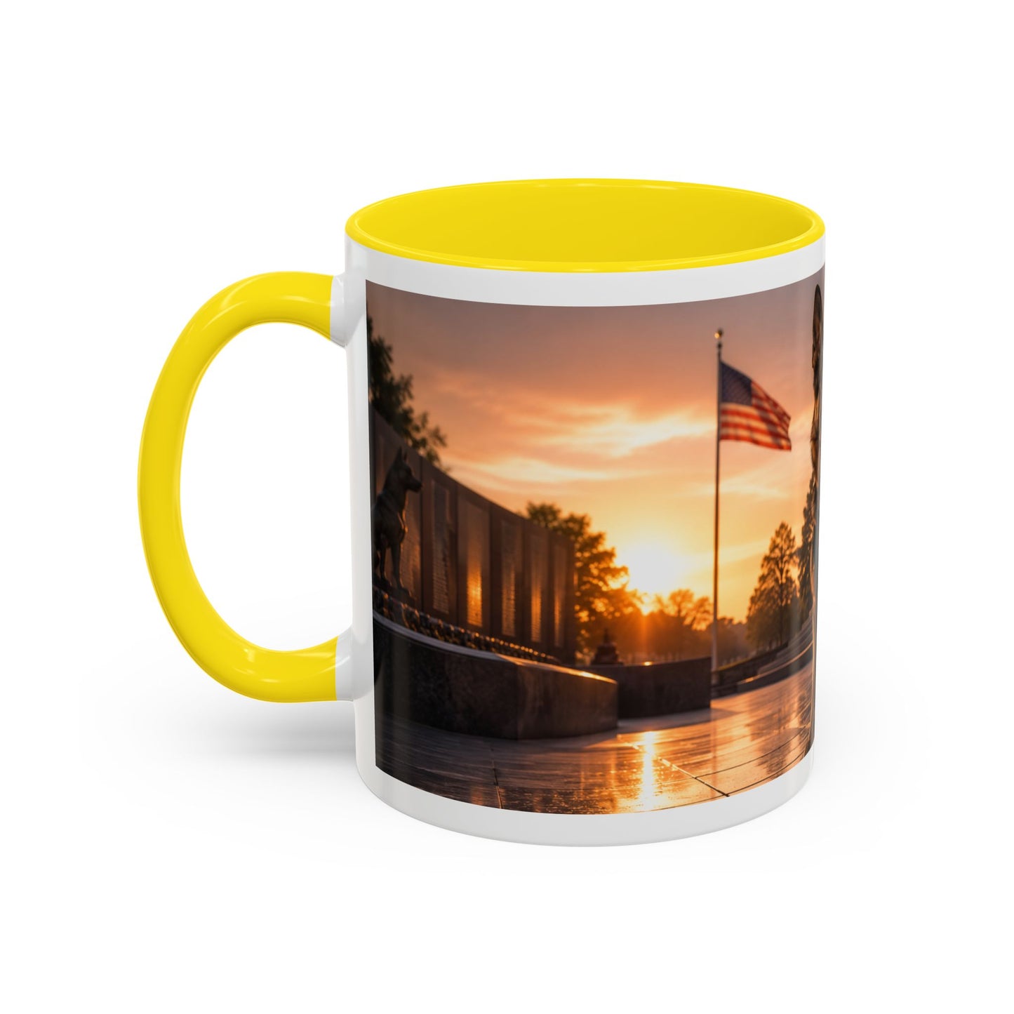 Patriotic K9 Police Dog Coffee Mug (11oz)