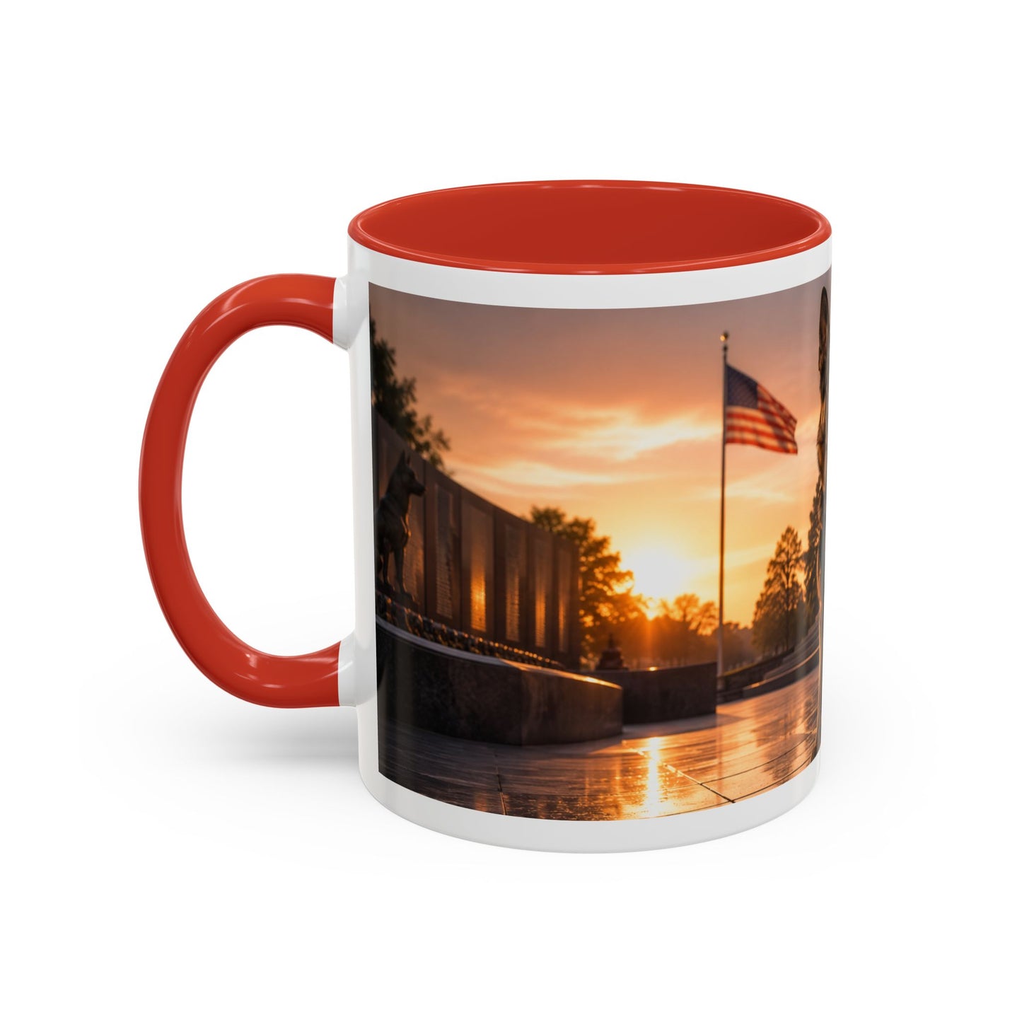 Patriotic K9 Police Dog Coffee Mug (11oz)