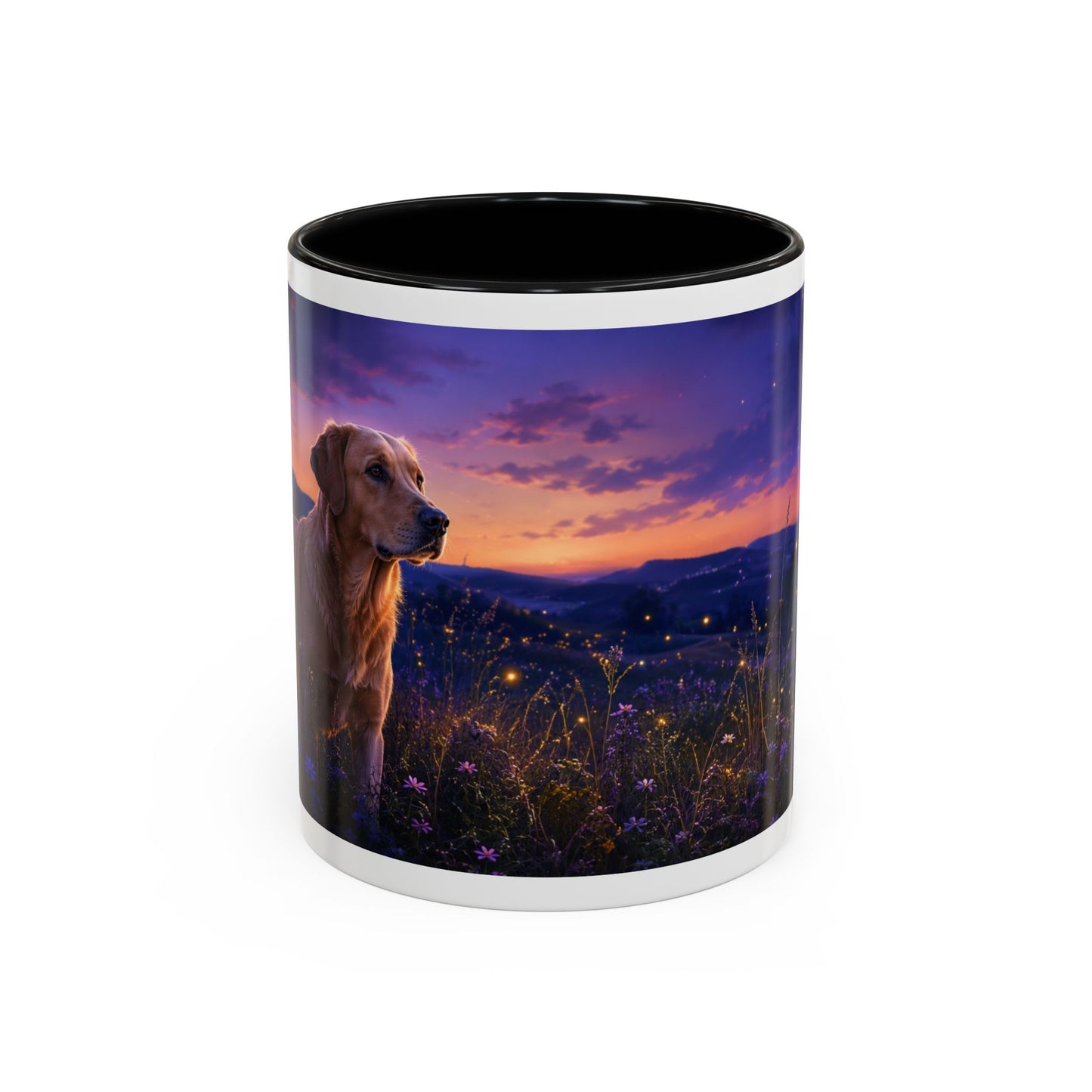 Golden Retriever Sunset Coffee Mug  (11oz)