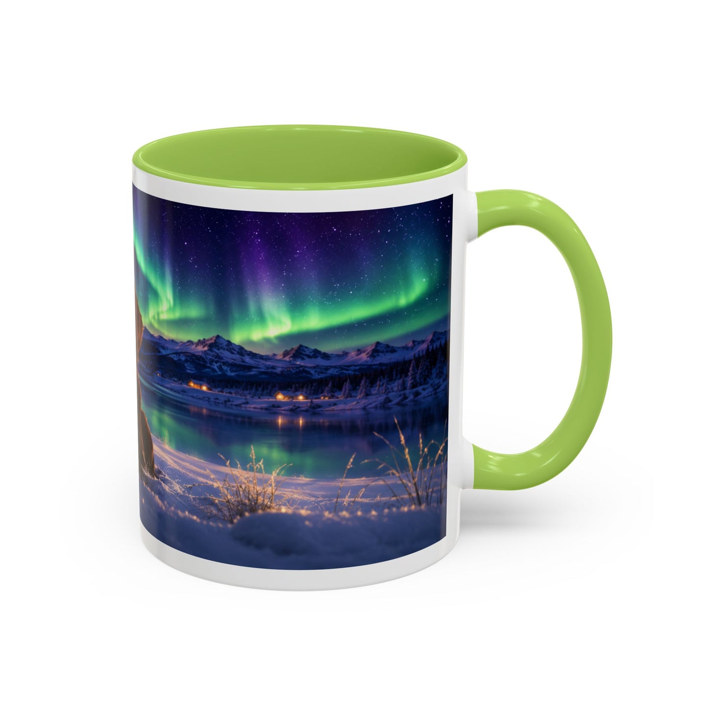 Chocolate Lab Aurora Coffee Mug (11oz)