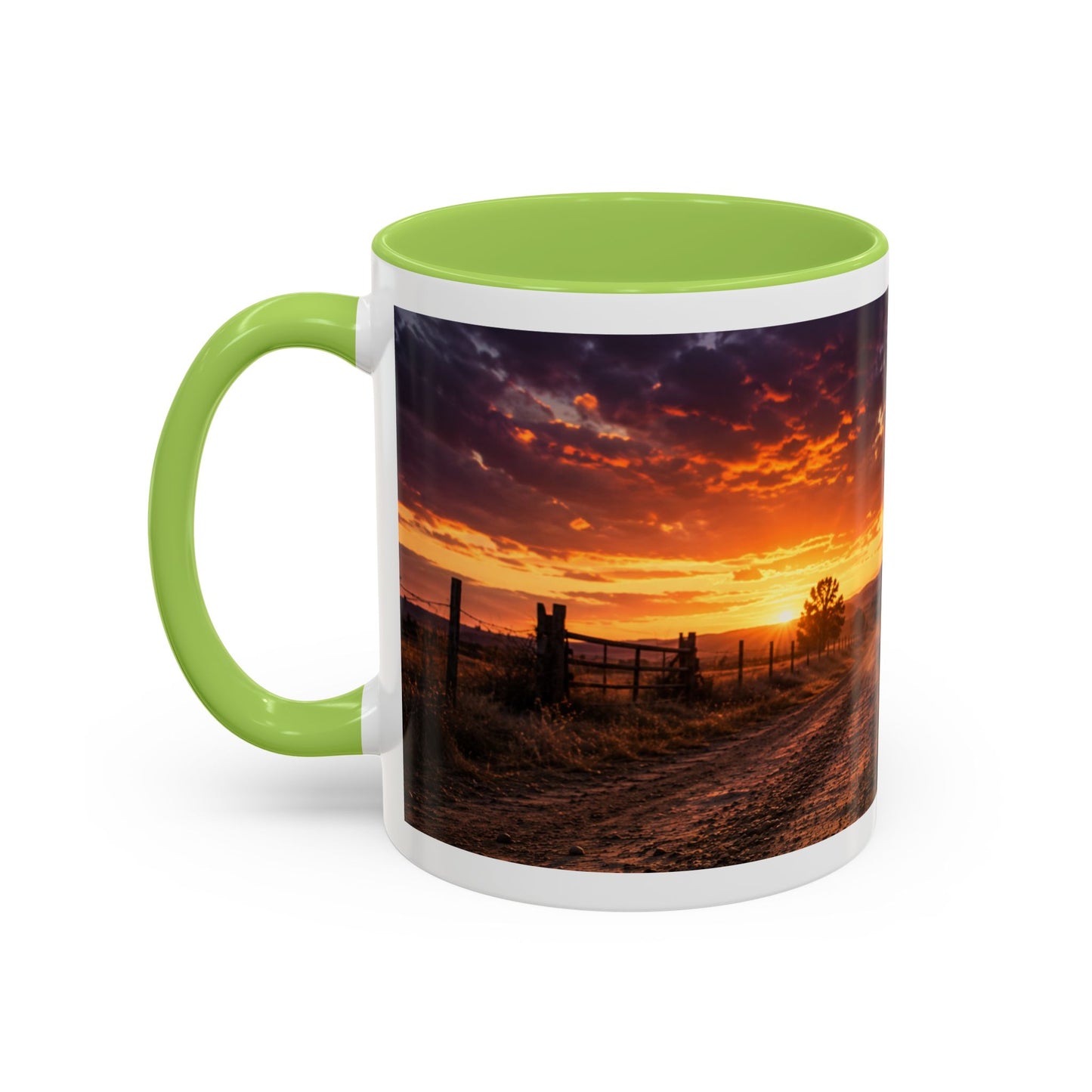 Police K9 Coffee Mug - German Shepherd with Patrol SUV at Sunset (11/15oz)