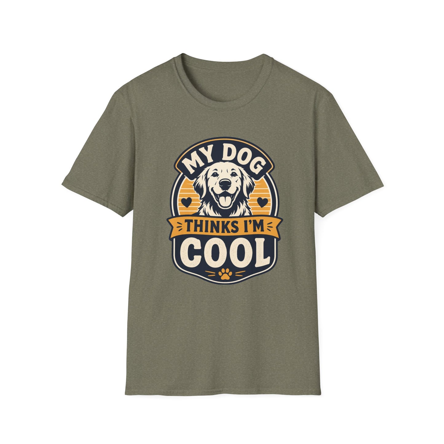 Dog T-Shirt — My Dog Thinks I'm Cool