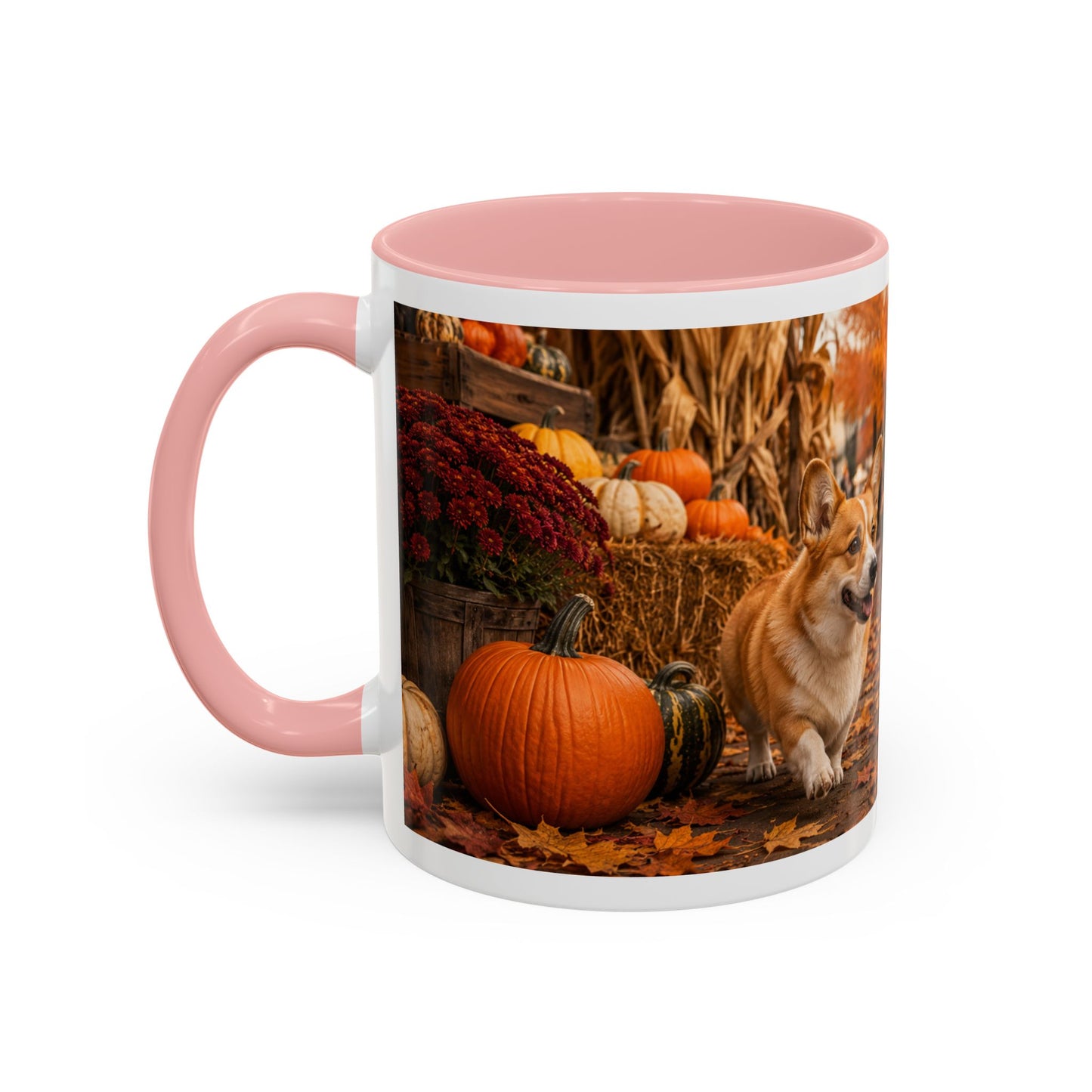 Corgi Fall Holiday Coffee Mug (11oz)