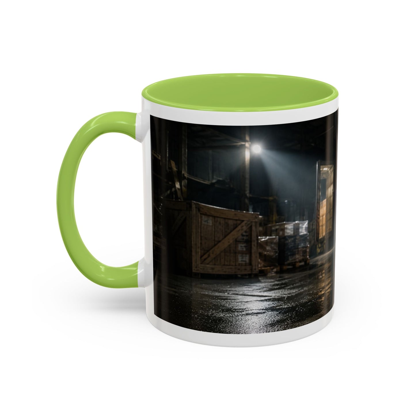 German Shepherd Police Dog Accent Mug (11oz)