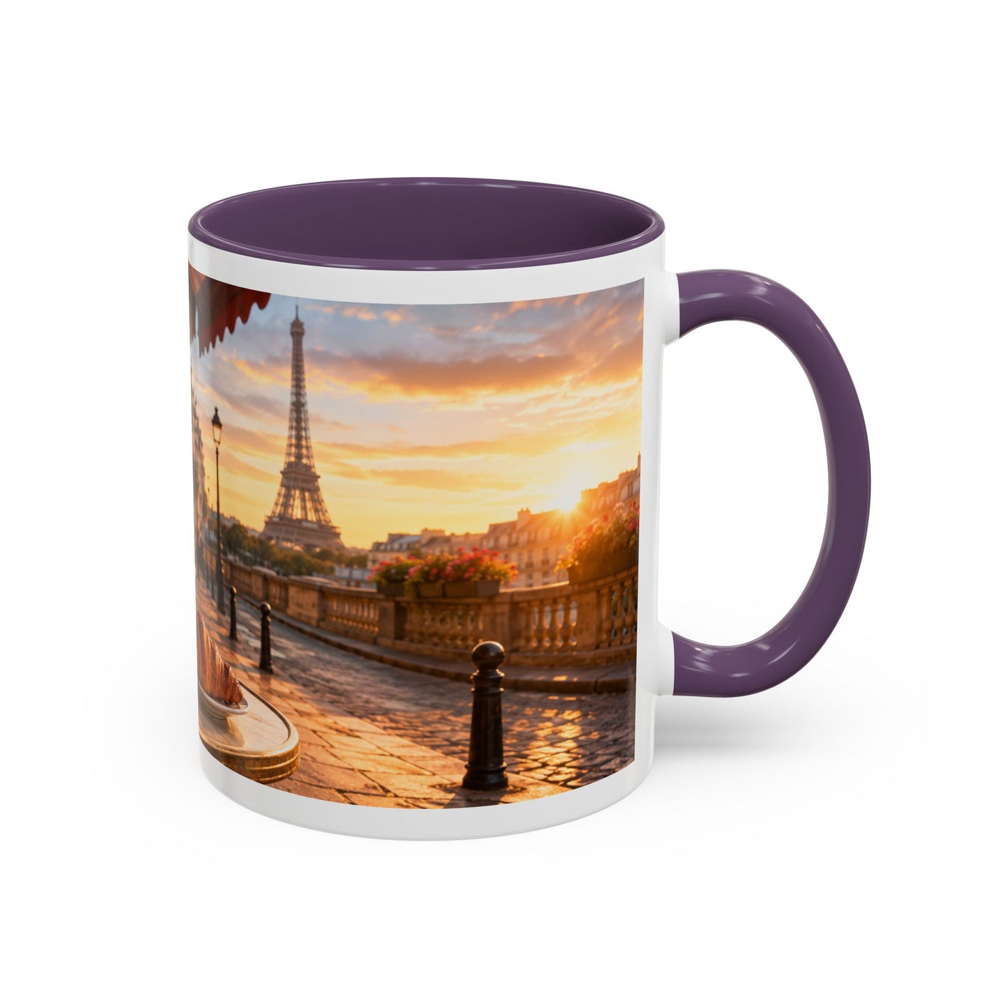 French Bulldog Paris Café Coffee Mug (11oz)