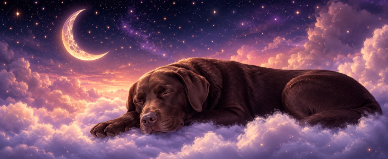 Chocolate Labrador Dreamscape Coffee Mug (11oz)