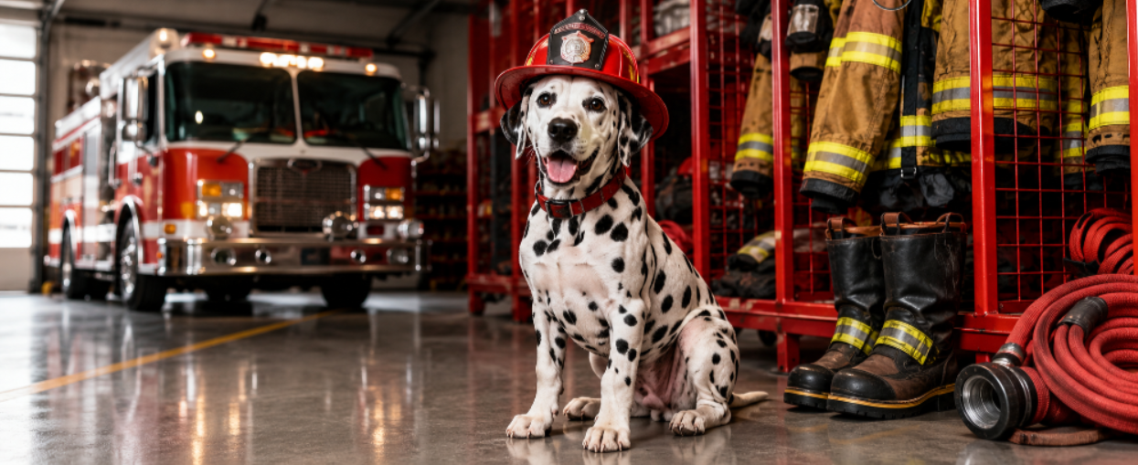 Firefighter Dalmatian Coffee Mug  (11oz)